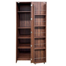 Freestanding Buffet Cupboards Sideboard With Doors & Shelves, Kitchen Pantry Storage Cabinet - Walnut by HouseOfZazla