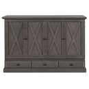Murphy Bed Chest Cube Cabinet With Charging Station And Large Storage Drawer