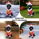 Festive Labrador Christmas Statue