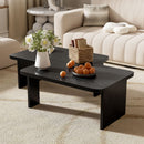 Modern Minimalist Coffee Table Set With Splicing Design by HouseOfZazla