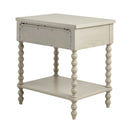 Traditional Durable Nightstand Table With Drawer And Shelf by Unique Piece Furniture