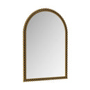 Vintage Iron Art Arch Mirror, Wall Hanging Or Table Display