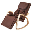 Full Massage Function Air Pressure Comfortable Relax Rocking Chair, Lounge Chair Relax Chair With Cushion - Brown by HouseOfZazla