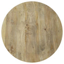 Diana - 2 Piece Round Coffee And End Table Set - Natural by HouseOfZazla