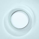 Aquaterior 16" Round Bathroom Glass Vessel Sink Bowl Lavatory Basin