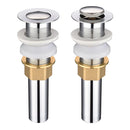 Aquaterior 19x16 Rectangular Porcelain Sink Bathroom Vanity w/ Drain