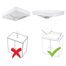 Aquaterior Porcelain Drop-in Sink Overflow w/ Drain 23x18