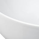 Aquaterior Bathroom Sink Vessel Bowl Pop Up Drain 16" by yescomusa