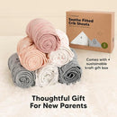 KeaBabies 2-Pack Organic Crib Sheets for Boys, Girls - 52x28 Fitted Crib Mattress Sheet Neutral, Breathable Jersey Cotton Cover for Baby Bed, Toddler Mattress, Soft & Cute Prints (Dreamland) by TinyTreasures Baby Boutique