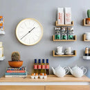 NEWGATE® Mr Clarke Wall Clock | Large Scandi Inspired Plywood Clock | 16 inch | Pale Wood case with Marker dial | Modern Minimalist Design for Kitchen, Living Room or Office by CozyNest Decor