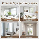 Bathroom Mirror 72" x 30", Large Rectangle Wall Mirror, Black Metal Frame Wall Mounted Mirrors for Bathroom, Vanity, Bedroom, Entryway Decor(Horizontal/Vertical) by CozyNest Decor