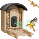 Bird Feeder with Camera, Smart Wild Bird Feeder for Outdoors with AI Identify, Solar Bird Feeder Watching Camera Auto Capture Birds & Real-time Notifications, Gifts for Birdlover (Arch) by CozyNest Decor