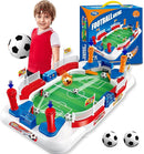 Foosball Table Soccer Game for Kids: Mini Interactive Soccer Board Game - 3 4 5 6 7 8 9+ Year Old Kids Sports Toy for Home Family Party - Fun Birthday Gift for Boys Girls by TinyTreasures Baby Boutique