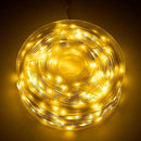 Joiedomi 600 LED Christmas Lights Outdoor,197 FT Warm White Christmas Tree Lights with 8 Modes Timer, PVC Clear Wire String Lights with Reel for Indoor Outdoor Holiday Xmas Eve Night Decorations by GreenHaven Gardens