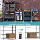 4080 lbs Steel Storage Shelving 6-Tier Utility Shelving Unit Steel Organizer Wire Rack for Home,Kitchen,Office,Garage, 17.7" D x 47.2" W x 72.3" H by CozyNest Decor