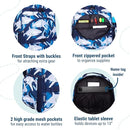 Wildkin ECO rPET 17-inch Large Backpack – Sustainable, Padded, Adjustable – Sharks by TinyTreasures Baby Boutique