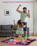 Girl Toys Age 3-4 Years Old, Dance Mat for 3-12 Year Old Kids - Light Up 8 Buttons Dance Mat with 7 Game Modes Dance Pad - Birthday Gifts for Girls Boys Kids Age 4-7 8-12 by TinyTreasures Baby Boutique