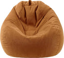 Bean Bag Chairs for Kids Chair Round Sofa Memory Foam Filling Reading Gaming Sofa for Living Room Bedroom by TinyTreasures Baby Boutique