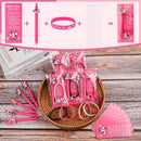 LiYiQ 72 Pcs Cheerleader Party Favors Cheerleader Team Gifts Cheerleader Goodie Bags Stuffers Cheerleader Ballpoint Pens Bookmark Card and Silicone Bracelet by TinyTreasures Baby Boutique