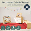 Angeles Value Line Big Book Display, Classroom Shelves and Daycare Furniture, Kids' Bookcases Cabinets & Shelves, 25" L x 16" W x 30" H by TinyTreasures Baby Boutique