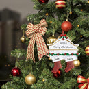 Personalized Christmas Ornaments 2025 Family of 2/3/4/5/6/7/8 Custom Christmas Stocking Ornament with Names Customized Ornaments for Xmas Tree,Family of 5 by TinyTreasures Baby Boutique