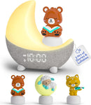 Move2Play, Dozi Sound Machine | 3Hrs+ of Content | Night Light | Toddler & Kids Alarm Clock | Soother | Ok to Wake | White Noise & Lullaby Music | Birthday Gift for 2, 3, 4, 5+ Year Old Boys & Girls by TinyTreasures Baby Boutique