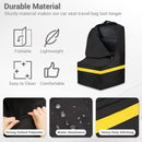 Car Seat Travel Bag - Padded, Comfortable, Durable, Roomy Gate Check Carseat Cover Backpack Fits 3-in-1，Convertible, Booster & Infant Car Seats for Airplane, Airport, Yellow by TinyTreasures Baby Boutique