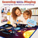 Bilingual Interactive Solar System Poster for Kids – Educational Talking Space Poster for Kids Aged 3-12, STEM Learning Toy, Ideal for Classroom & Home, Space-Themed Wall Decor by TinyTreasures Baby Boutique