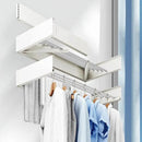 Drying Rack Clothing,Clothes Drying Rack Wall Mounted,Collapsible Hanging Racks for Laundry,Laundry Drying Rack,Wall Mounted Clothes Rack(31.5"-White) (White, 31.5 Inch) by CozyNest Decor