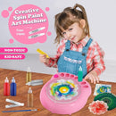 Arts and Crafts for Kids Ages 4-8,Paint Spin Art Machine Kit,Art Craft Set for 6-9 Year Old,Cool Painting Spinner Toys Kits Set,Art Supplies Birthday Gifts for Boy Girl Ages 6 7 8 9 10 11 12 Pink by TinyTreasures Baby Boutique