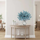 Sggvecsy 15 Pcs Babys Breath Artificial Flowers Gypsophila Bouquets Bulk Real Touch Fake Silk Flowers for Home DIY Floral Arrangement Table Centerpiece Fall Thanksgiving Autumn Decoration (Fall Blue) by CozyNest Decor