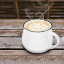 Custom Glazed Campfire Coffee Mugs 12 oz. Set of 50, Personalized Bulk Pack - Perfect for Coffee, Tea, Espresso, Hot Cocoa, Other Beverages - White by CozyNest Decor