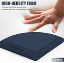 Patio Chair Cushions 17 X 16 X 3 Inch Waterproof Outdoor Seat Cushions for Patio Furniture, Outdoor Sofa Couch Pads with Ties & Handle, Set of 2, Navy Blue by GreenHaven Gardens