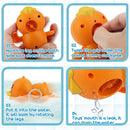 Dwi Dowellin Bath Toys for Toddlers, Magnetic Fishing Games Kids Bathtub Toys, Mold Free Wind-up Toys Swimming Fish Duck Whale Floating Water Toys for Kids Baby Infant by TinyTreasures Baby Boutique