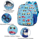 CLUCI Toddler Backpack for Boys Kids Backpacks Preschool Kindergarten Child Bookbag Travel Cute Daycare Bluey Backpack Cars by TinyTreasures Baby Boutique