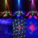 Party Lights Starry Sky Projector Ocean Wave Projector 3 in 1, DJ Dicso Ball Home Light with Remote Control, Suitable Parties Night Light Bedroom Home Theater Ceiling Room Decor Magic Corridor by TinyTreasures Baby Boutique