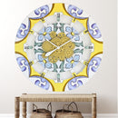The Gears Clock Wall Clock Italy Collection with Moving Gears (Minori, 36 inch Round)