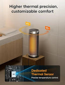 Dreo Space Heater for Bathroom and Indoor, 70°Oscillating, 5 Modes, Remote for Home Bedroom, 12H Timer, with ALCI Safety Plug by CozyNest Decor