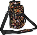 25/32/40/64oz Water Bottle Bag Holder Carrier-Insulated Crossbody Sling Case Sleeve with Strap & Pockets for Men Women Gym Cycling Travel Walking Hiking Camping by TinyTreasures Baby Boutique