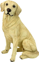 Design Toscano Golden Labrador Retriever Dog Garden Statue, 15 Inch, Full Color by GreenHaven Gardens