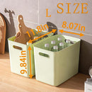 5 pack large plastic White storage bins Baskets, Toy Box Chest with Lids and Handle，Organizer Containers for Baby，Kids,snacks,Nursery，Shelves，Playroom, Bedroom，Office,Closet，home by TinyTreasures Baby Boutique