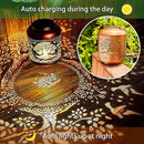 2 Pack Tree of Life Outdoor Solar Hanging Lanterns Waterproof LED Solar Lights Metal Decorative Lanterns for Garden, Patio, Courtyard, Backyard, Yard Decor Unique Tree of Life Gifts for Women by GreenHaven Gardens