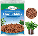 Riare 4 LBS Organic Expanded Clay Pebbles for Plants- 4mm-16mm Natural Leca Balls Lightweight Hydroponic Clay Pebbles Aggregate for Indoor Plants, Hydroponic Growing, Plants Drainage, Aquaponics by GreenHaven Gardens