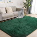 Ultra Soft 9x12 Green Area Rug, Fluffy Plush Rugs for Living Room, Non-Slip Indoor Carpet for Bedroom, Nursery, Study Room, Kids Room, Room Decor by TinyTreasures Baby Boutique
