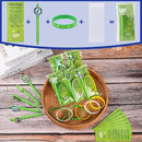 LiYiQ 72 Pcs Tennis Party Favors Tennis Team Gifts Tennis Goodie Bags Stuffers Tennis Ballpoint Pens Bookmark Card and Silicone Bracelet by TinyTreasures Baby Boutique