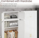 Bathroom Cabinet Wall Mounted, Metal Laundry Wall Storage Cabinets Over Toilet, Medicine Cabinet Organizer with 2 Doors, Floating Cabinets for Launtry, Kitchen, Bathroom, Living Room by CozyNest Decor