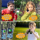 Walkie Talkies for Kids Toys for Boys Aged 5+ Outdoor Toys 2 Way Radio 22 Channel 3 Miles Range for Camp Hunt Adventure Game Birthday 6 7 8 9 10 Year Old Boys Gifts (Blue) by TinyTreasures Baby Boutique