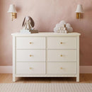 Graco Sasha 6 Drawer Dresser (Frosted Oat) – GREENGUARD Gold Certified, Wood Storage for Nursery or Kids’ Room, Safe Interlocking Drawer System & Easy Assembly with Pre-Installed Tracks by TinyTreasures Baby Boutique