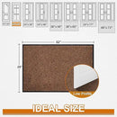 Mibao Front Door Mat, Dirt Trapper Welcome Mat for Outdoor Indoor, Non-Slip Waterproof Doormat, Durable Machine Washable Low Profile Entry Rug for Back Door Outside Patio Porch, 32" x 20", Brown