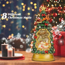 Christmas Snow Globes,with Musical and 6 Hour Timer,Snow Globes Lights, Christmas Indoor Decorations, Christmas Tree Decorations,USB & Battery Powered,Christmas Snowman Skiing by CozyNest Decor